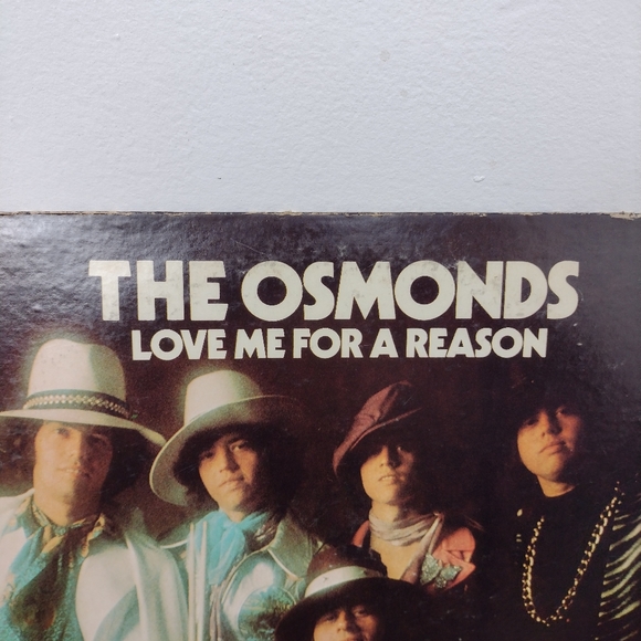 The Osmonds Love Me For A Reason Vintage LP Vinyl Record - Picture 3 of 4